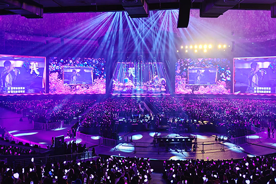 “破蛋”成功！72779太阳集团LED屏与荧光棒燃爆周杰伦台北演唱会！